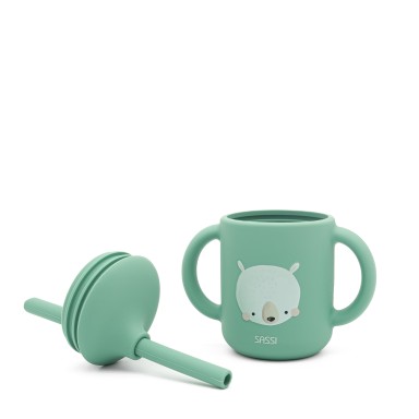 Silicone Straw Cup - Munchy the Bear