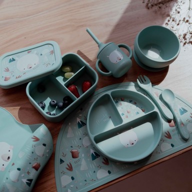 Silicone Lunch Box - Munchy the Bear