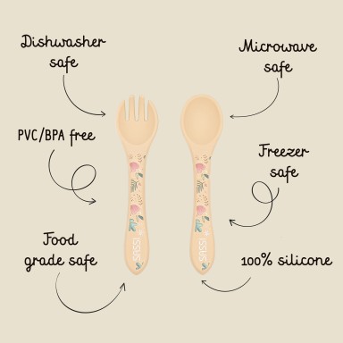 Silicone Cutlery - Gnawy the Sloth