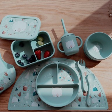 Silicone Cutlery - Munchy the Bear