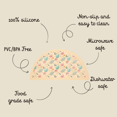 Silicone Placemat - Gnawy the Sloth