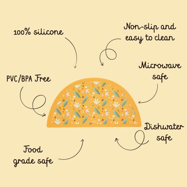 Silicone Placemat - Chompy the Lion