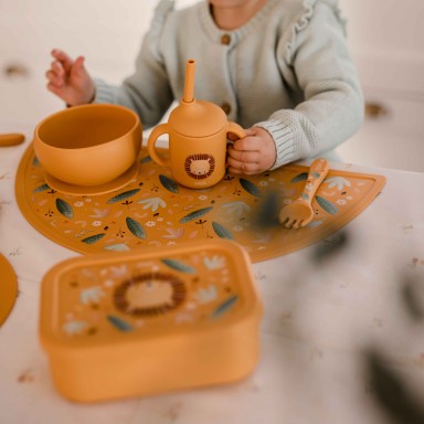 Silicone Placemat - Chompy the Lion