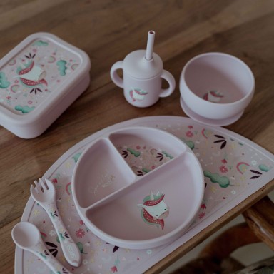 Dessous de plat en silicone - Sparkly la licorne