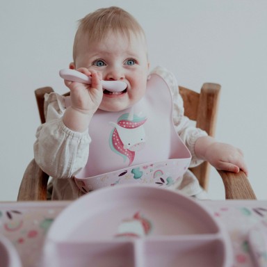 Silicone Placemat - Sparkly the Unicorn