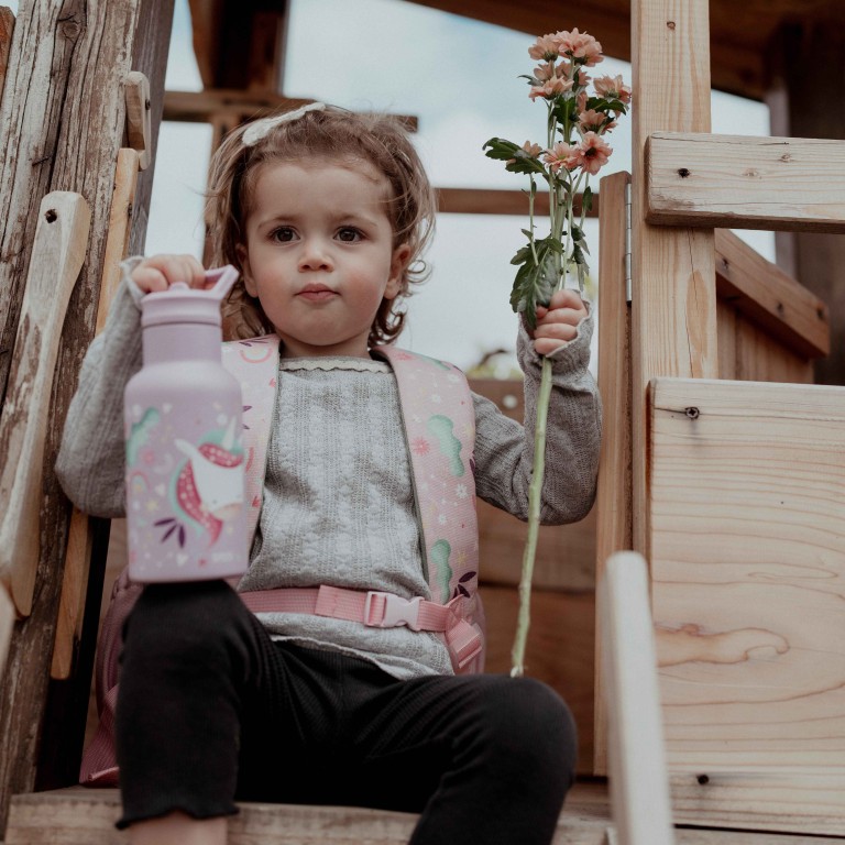 Gourde isotherme en inox 350 ml - Sparkly la licorne