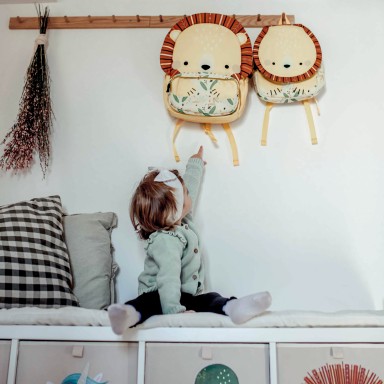 A4 size Junior Backpack - Chompy the Lion