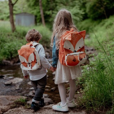 A4 size Junior Backpack - Crunchy the Fox