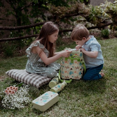 Insulated Lunch Bag - Cracky the Dinosaur