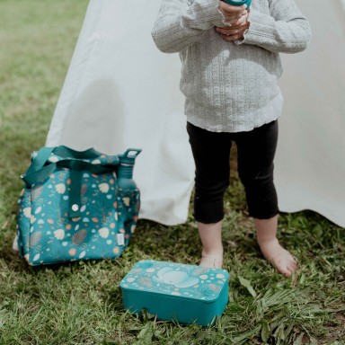 Boîte à goûter en plastique recyclé - Chewy l’éléphant