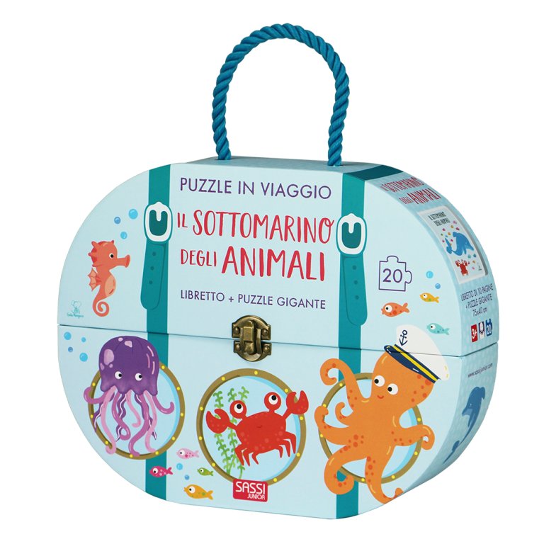 Puzzle in viaggio. Il sottomarino degli animali Puzzle in viaggio. Il sottomarino degli animali