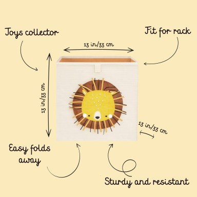 Coffre à jouets - Chompy le lion