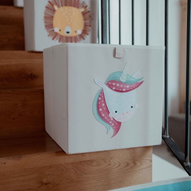 Coffre à jouets - Sparkly la licorne