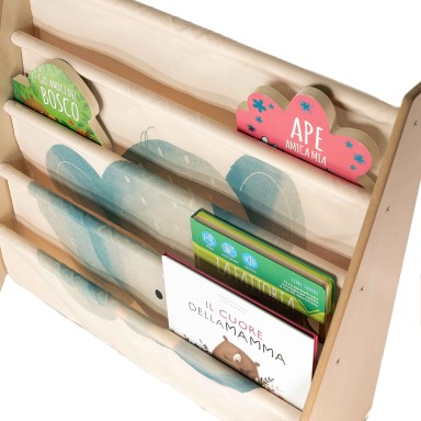 Libreria Montessoriana da pavimento - Unicorno Sparkly