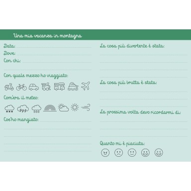 Il diario delle vacanze