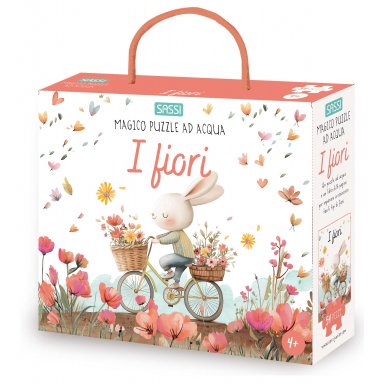 Magico puzzle ad acqua. I fiori