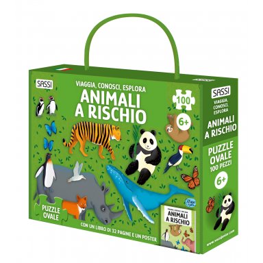 Mini Viaggia, conosci, esplora. Animali a rischio