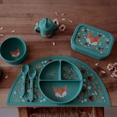 Silicone Lunch Box - Crunchy the Fox