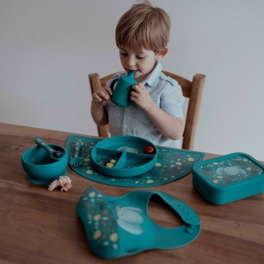 Silicone Bib - Chewy the Elephant