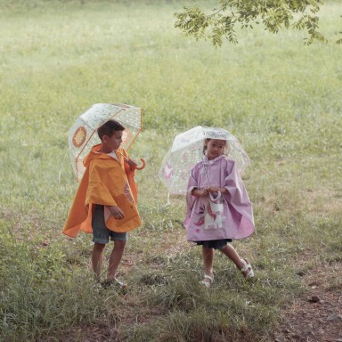 Kids Rain Poncho - Sparkly the Unicorn