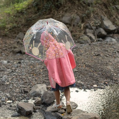 Poncho de pluie junior - Fluffy la lapine