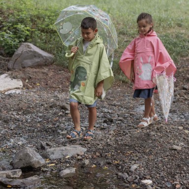 Poncho de pluie junior - Fluffy la lapine