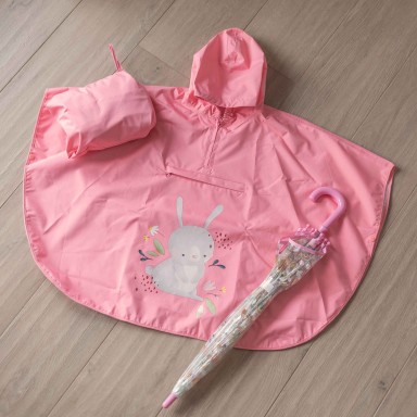 Poncho de pluie junior - Fluffy la lapine