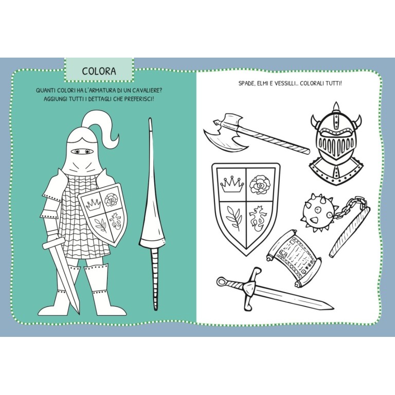 Le mie prime attività arts & crafts. Castello