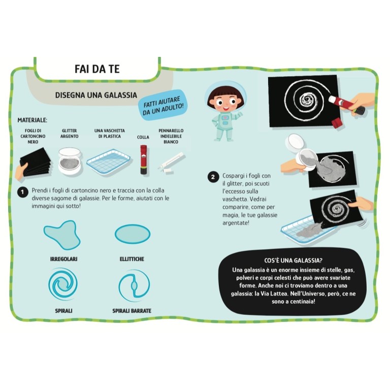 Le mie prime attività arts & crafts. Spazio