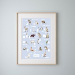 Poster - L'alfabeto dell'inverno