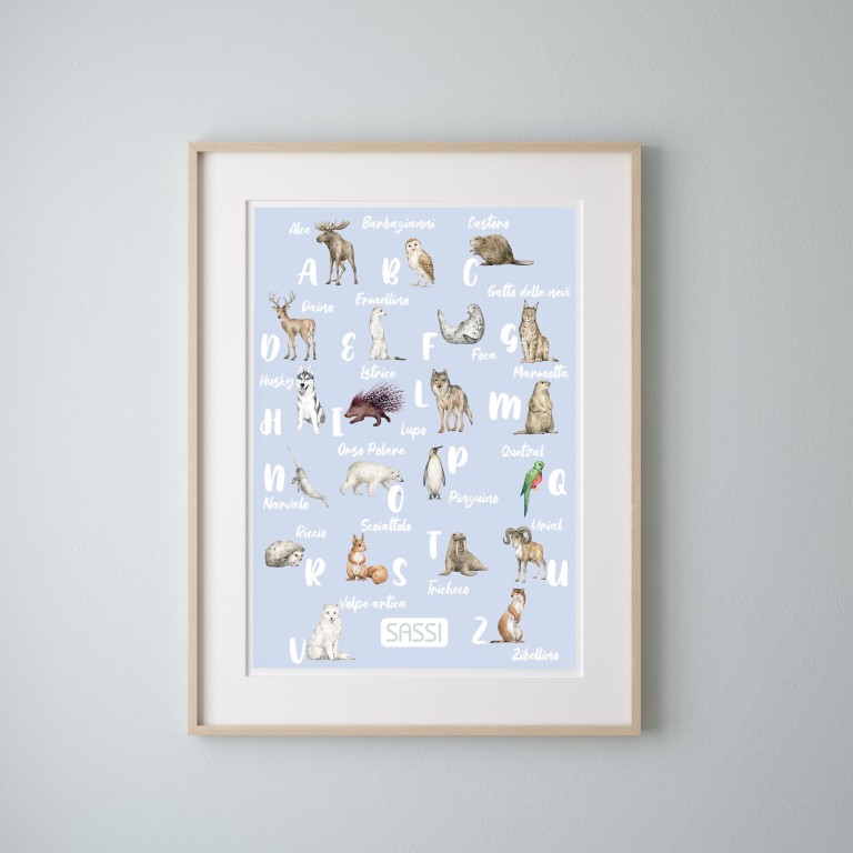 Poster - L'alfabeto dell'inverno