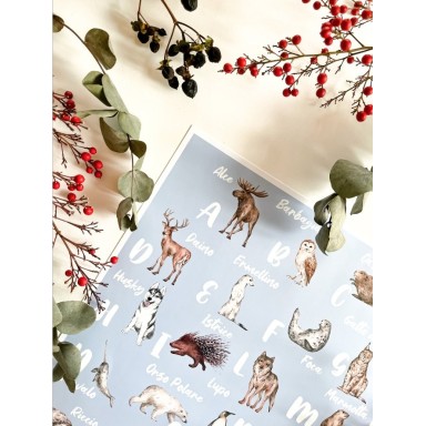 Poster - L'alfabeto dell'inverno