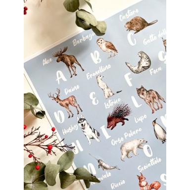 Poster - L'alfabeto dell'inverno