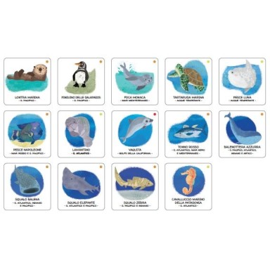 Memo. Animali da salvare. Mari e oceani