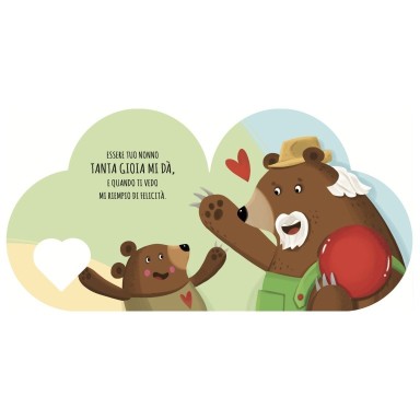 Libri sagomati. Con amore, nonno