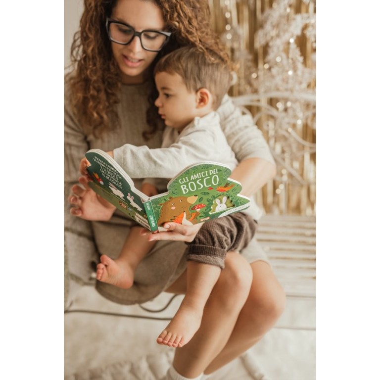 Libri sagomati. Gli amici del bosco