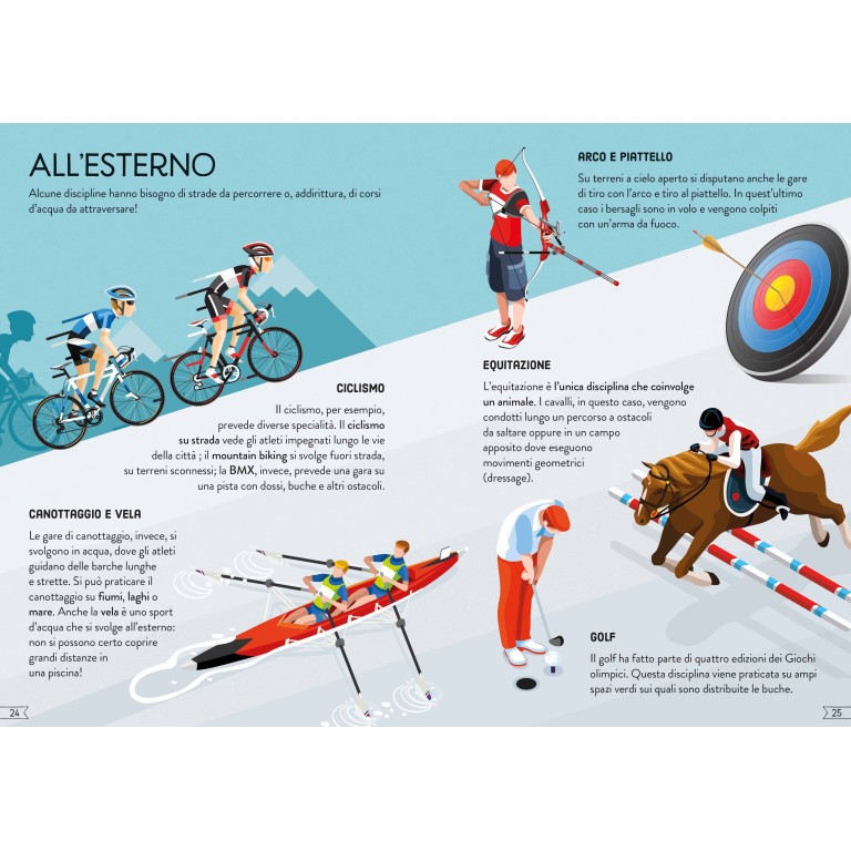 Viaggia, conosci, esplora. Il mondo degli sport