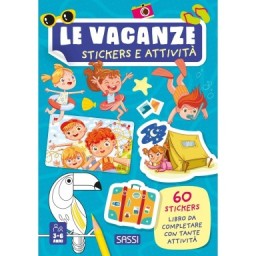 Stickers e attività. Le vacanze