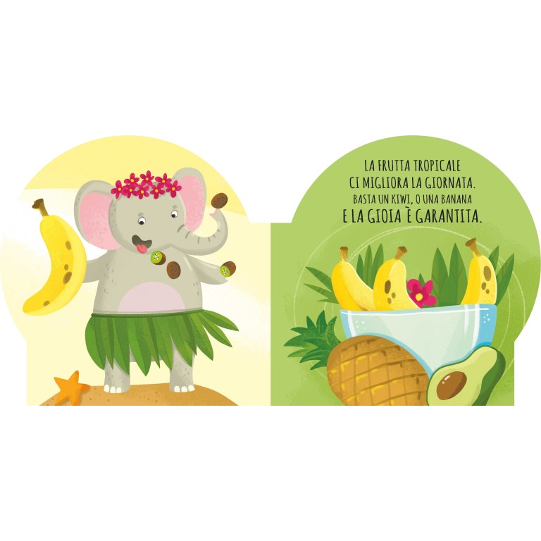 Libri sagomati. La frutta (Outlet)