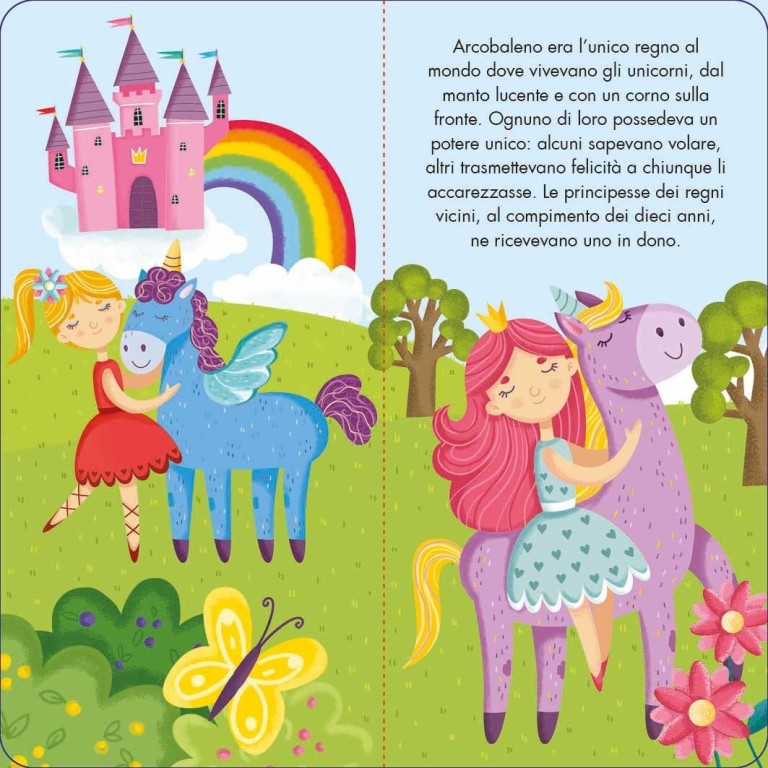 Puzzle sagomati. Principesse e unicorni