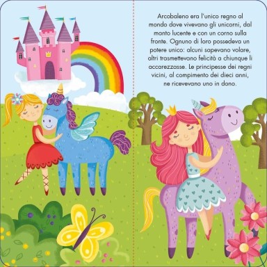 Puzzle sagomati. Principesse e unicorni