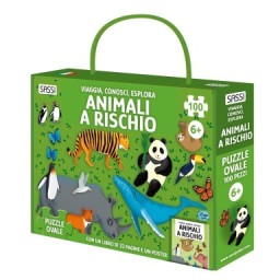 Mini Viaggia, conosci, esplora. Animali a rischio