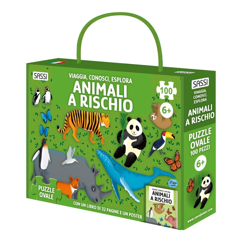 Mini Viaggia, conosci, esplora. Animali a rischio