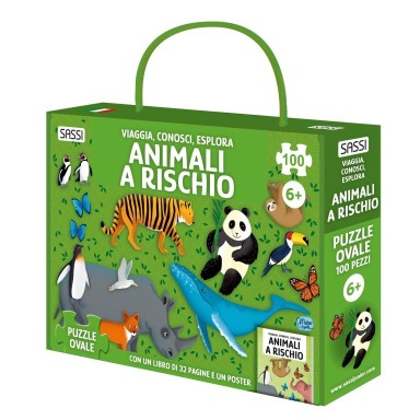 Mini Viaggia, conosci, esplora. Animali a rischio