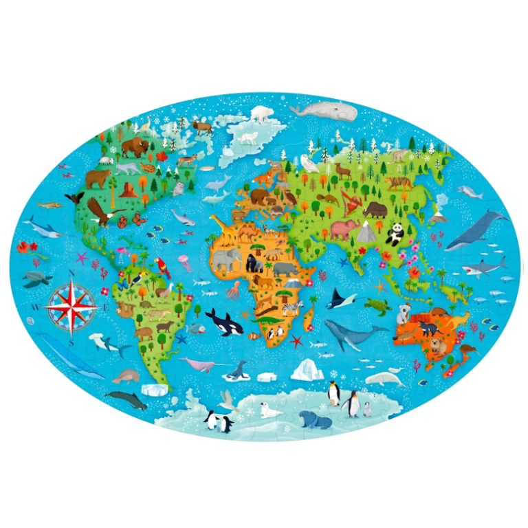 Mini Viaggia, conosci, esplora. Animali a rischio