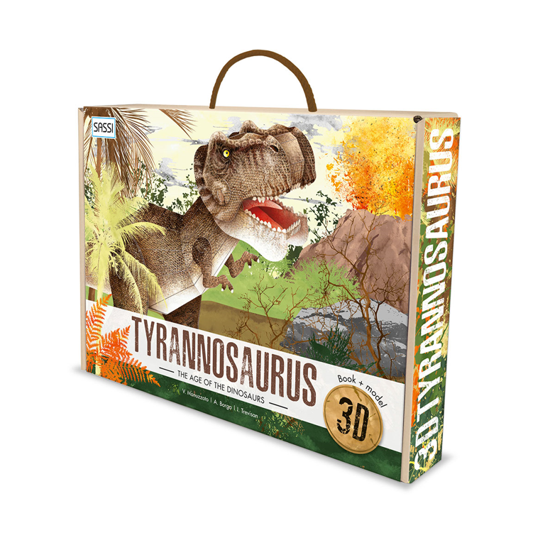 The Age of the Dinosaurs. 3D Tyrannosaurus