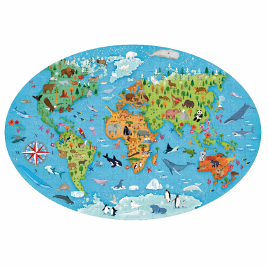 Animals. Endangered species of the Planet