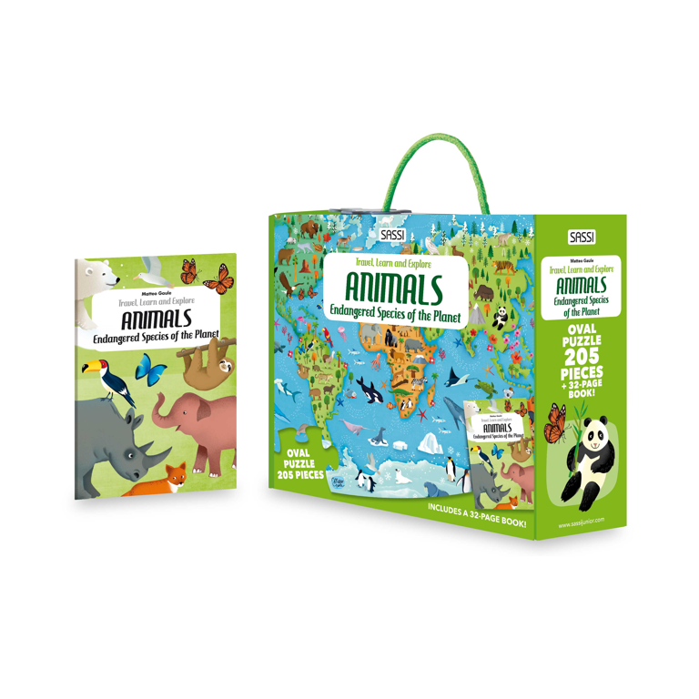 Animals. Endangered species of the Planet