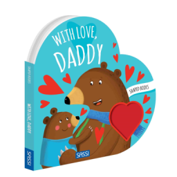 Shaped Books. With Love, Daddy