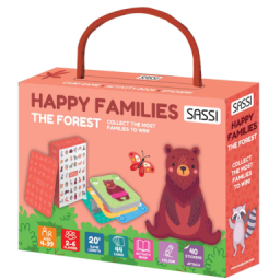 Card Games. Happy Families. The Forest